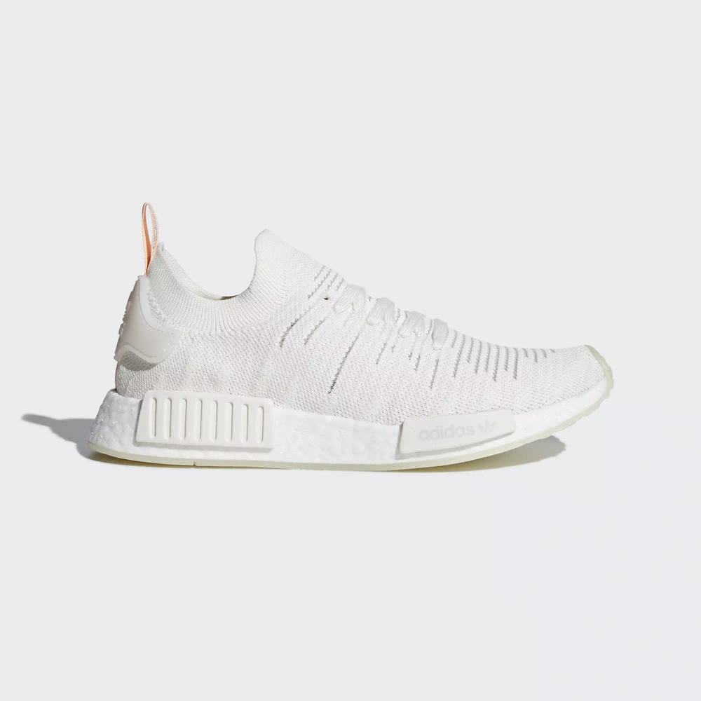Adidas NMD R1 STLT Primeknit Tenis Blancos Para Mujer (MX-69909)